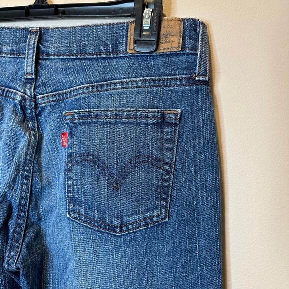 Levi's 515 Bootcut Jeans Womens 6M Medium Wash 30x31 Stretch Cowgirl Western - Picture 7 of 12